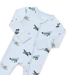 Zippered Romper in Take Off