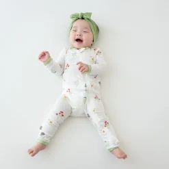 Zippered Romper in Wildflower