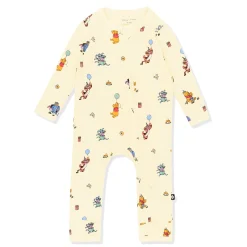 Zippered Romper in Winnie the Pooh Celebration