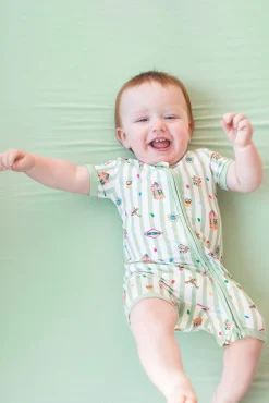 Zipper Shortall Romper in Honeydukes