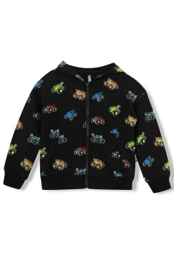 Zip-Up Hoodie in Monster Truck